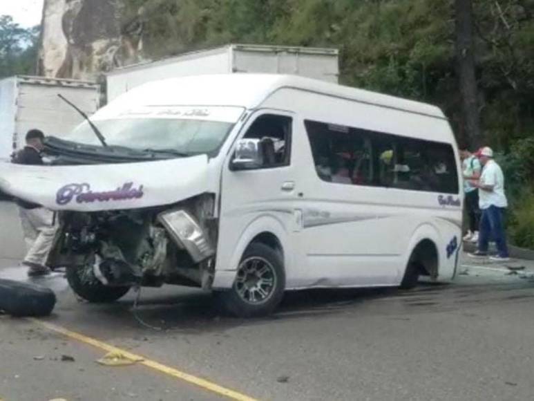 Fotos: Lo que se sabe del accidente que dejó tres muertos y varios heridos en Siguatepeque