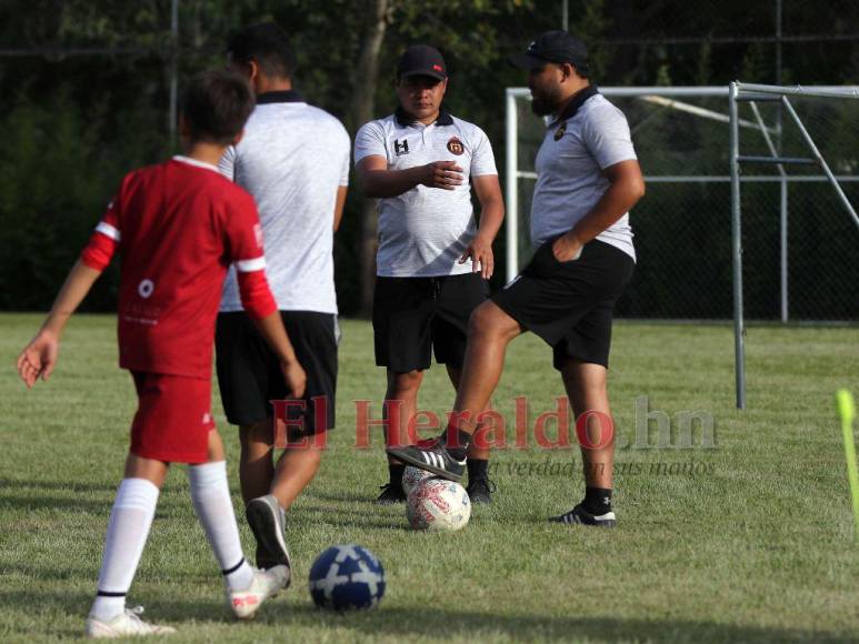 Servicio a la comunidad y formación de talentos: Así son los trabajos en Meta Academia Deportiva, proyecto de Irvin Reyna en Siguatepeque