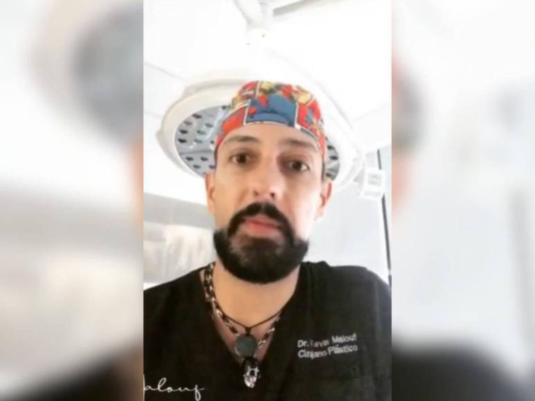 ¿Kevin Malouf estaba autorizado para realizar cirugías en su clínica estética?