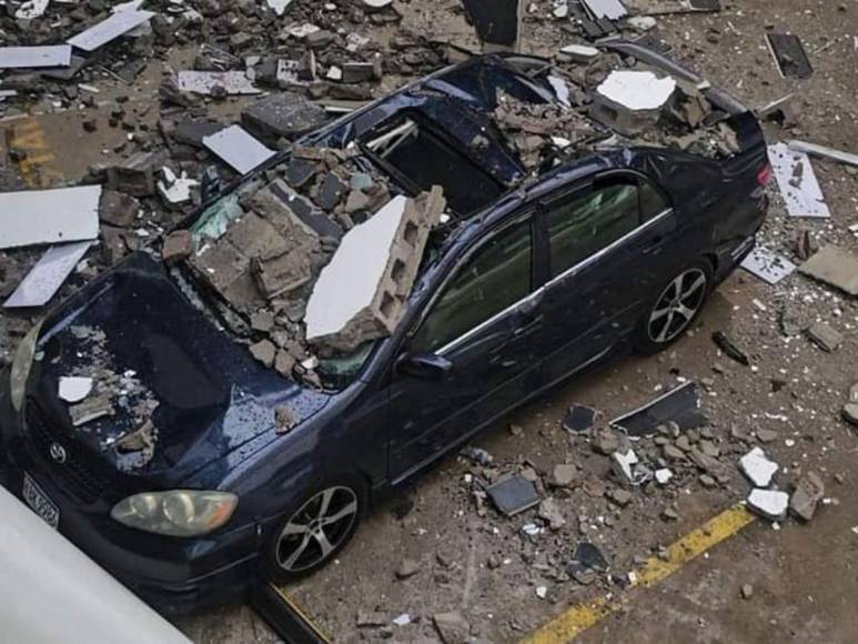 Fuertes daños luego de tormenta con granizo en Nueva Arcadia, Copán