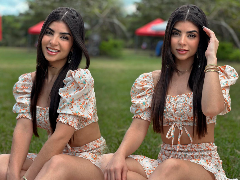 Adriana Daabub, la salvadoreña que deslumbra en redes sociales