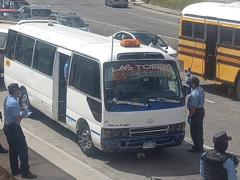 “Terror creciente”, otro ataque contra rubro transporte en Tegucigalpa