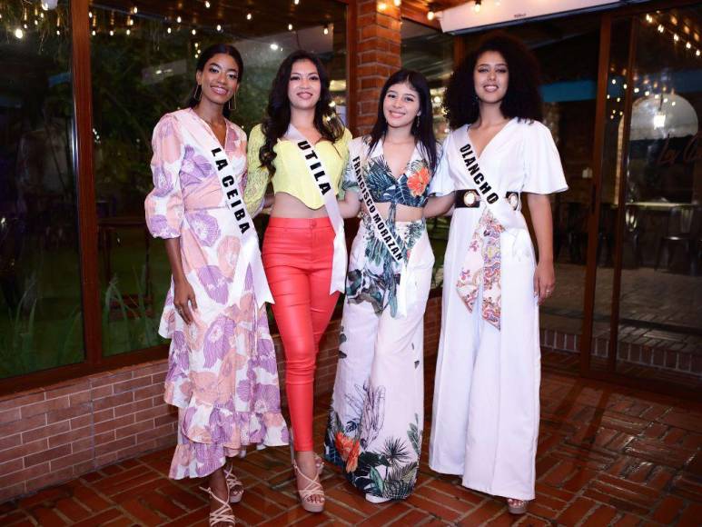 ¿Qué les dijo? Rebeca Rodríguez sorprende a candidatas de Miss Honduras Universo