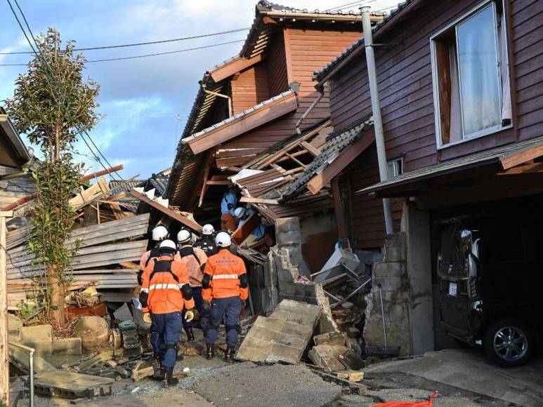 Así luce Wajima, la ciudad destruida por terremoto en Japón