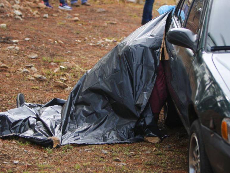 Familiares levantaron el cuerpo de hombre asesinado en la CA-5: fotos de la escena del crimen