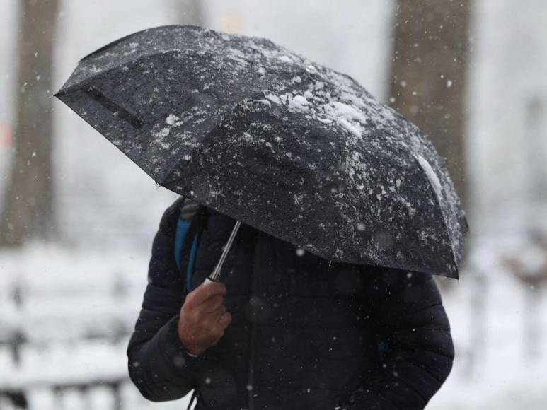 Tormenta de nieve sorprende a Nueva York tras dos años sin nevadas