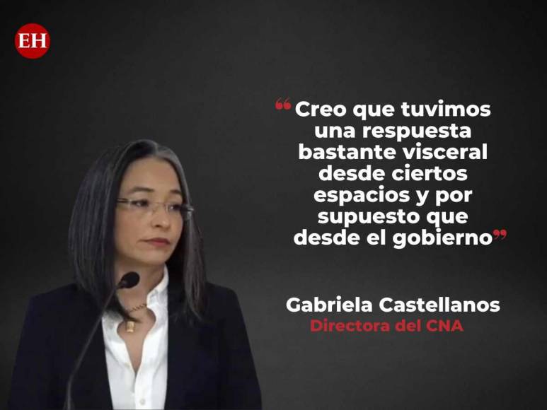 Las frases de Gabriela Castellanos sobre su salida de Honduras tras recibir amenazas