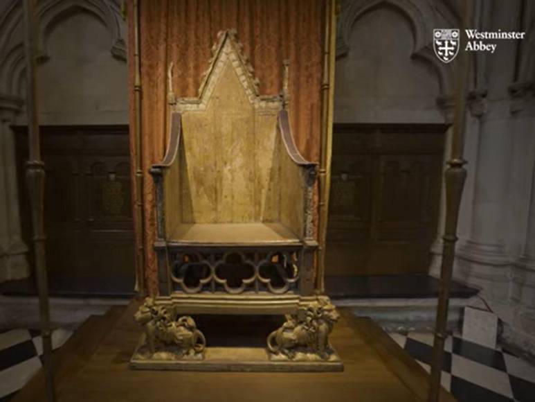 Coronación de Carlos III: la silla de más de 700 años que será el centro de la ceremonia