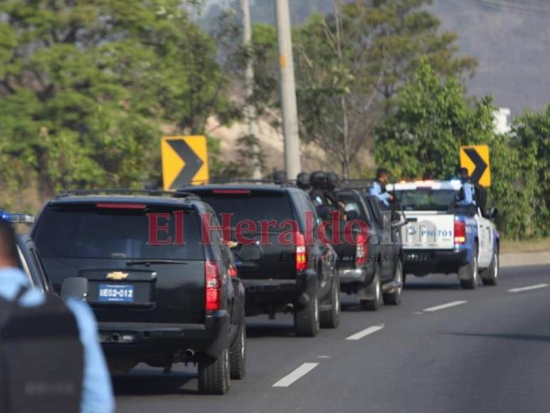 Así fue el simulacro de extradición de JOH de Los Cobras para entrega a la DEA