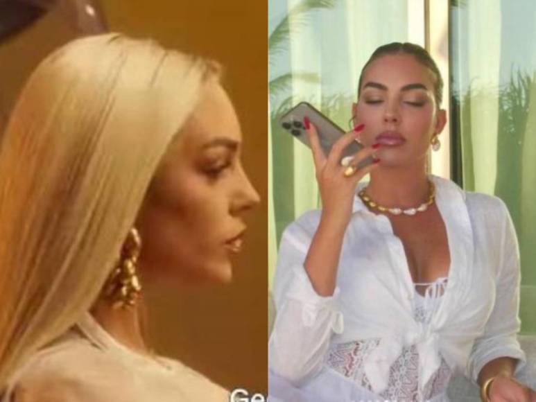 Georgina Rodríguez y su cambio de ‘look’: Ahora es rubia de oro ¿Le gustará a CR7?