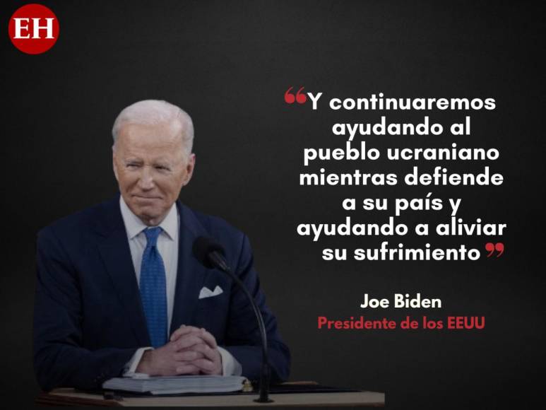 Estado de la Unión: Joe Biden arremetió contra Putin en su discurso