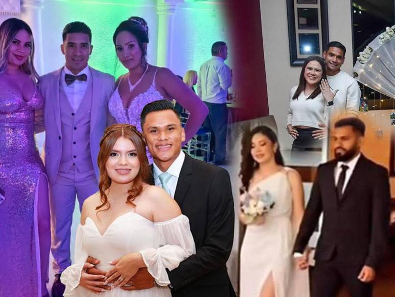 ¡¿Más bodas?! Jugadores hondureños que encontraron el amor este 2023