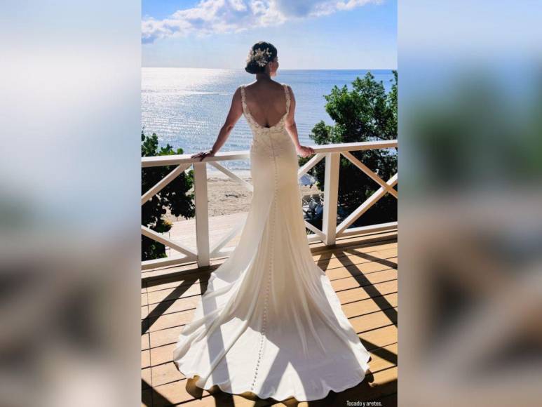 Así fue la romántica boda de Kritza Pérez y Jaime Perelló en Roatán