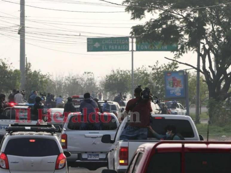 Por aire y tierra: así fue el traslado de ‘El Tigre’ Bonilla hacia la Base Hernán Acosta Mejía