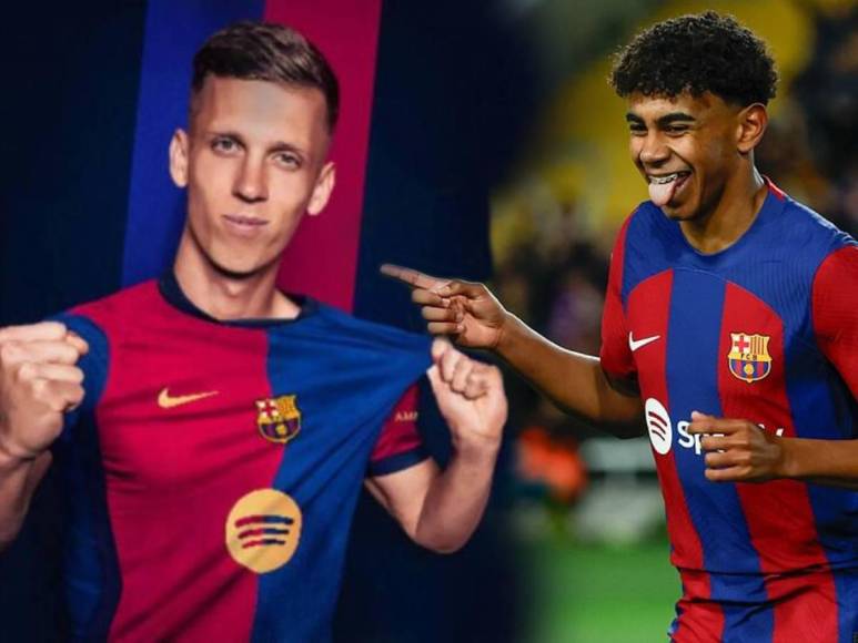 Dorsales de jugadores del FC Barcelona para temporada 2024-25 en LaLiga de España