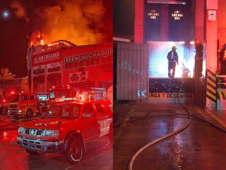 Impactantes imágenes del gigantesco incendio en el Hato de Enmedio