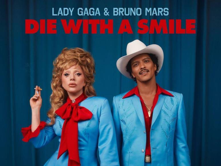 Lady Gaga quiere morir con una sonrisa junto a Bruno Mars en su nuevo sencillo