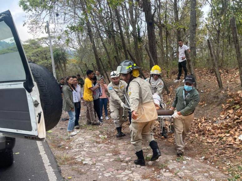 Las imágenes del aparatoso accidente que dejó una pareja muerta en carretera a Santa Lucía