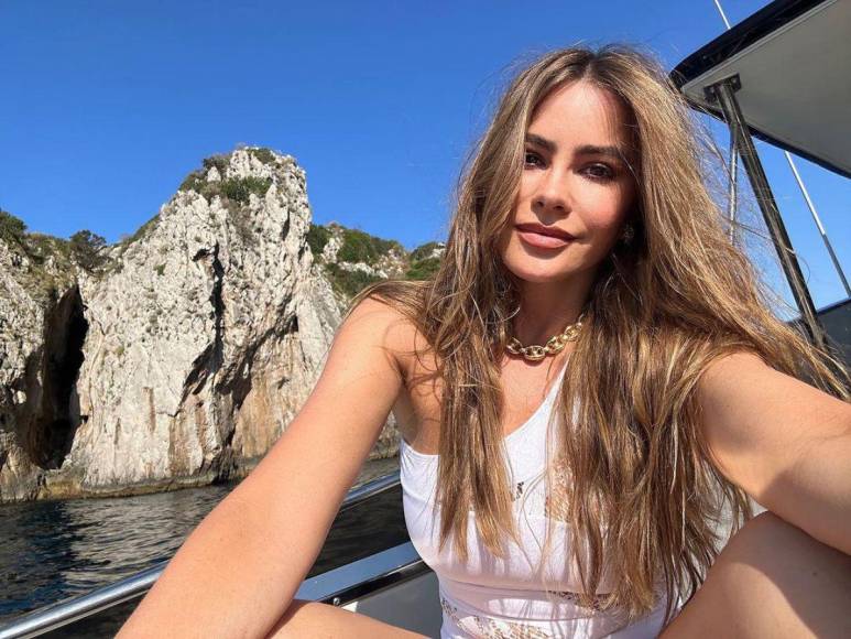 Las sexis y lujosas vacaciones de Sofía Vergara en Italia en medio de su divorcio con Joe Manganiello