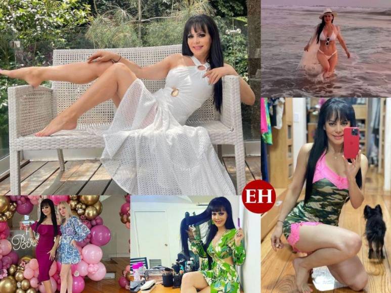 Radiante y estilizada, así luce Maribel Guardia a sus 63 años