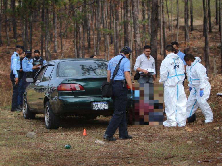 Familiares levantaron el cuerpo de hombre asesinado en la CA-5: fotos de la escena del crimen