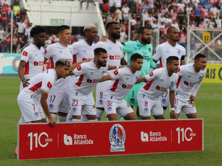 ¡Con todo el arsenal! El 11 de Olimpia para la final ante Motagua