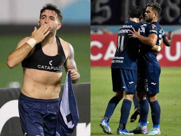 Auzmendi manda beso a su novia en las gradas y la fiesta de Motagua en el Nacional