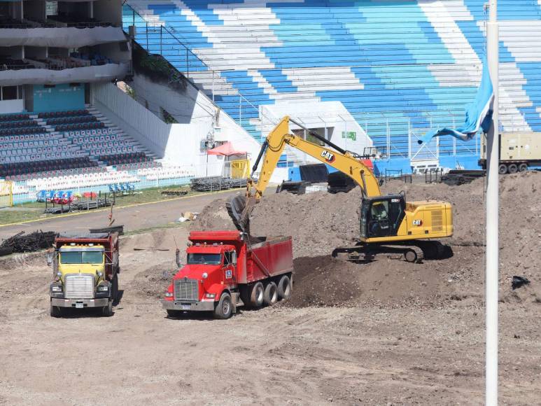 Sistema de drenaje colapsado, pésimo engramillado y varias irregularidades: los hallazgos en el Estadio Nacional