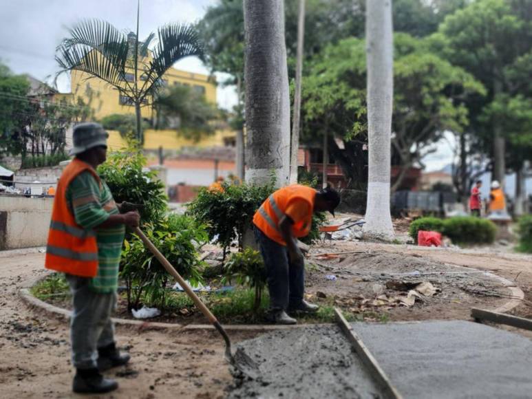 En un 60% avanzan los trabajos de restauración del parque La Leona