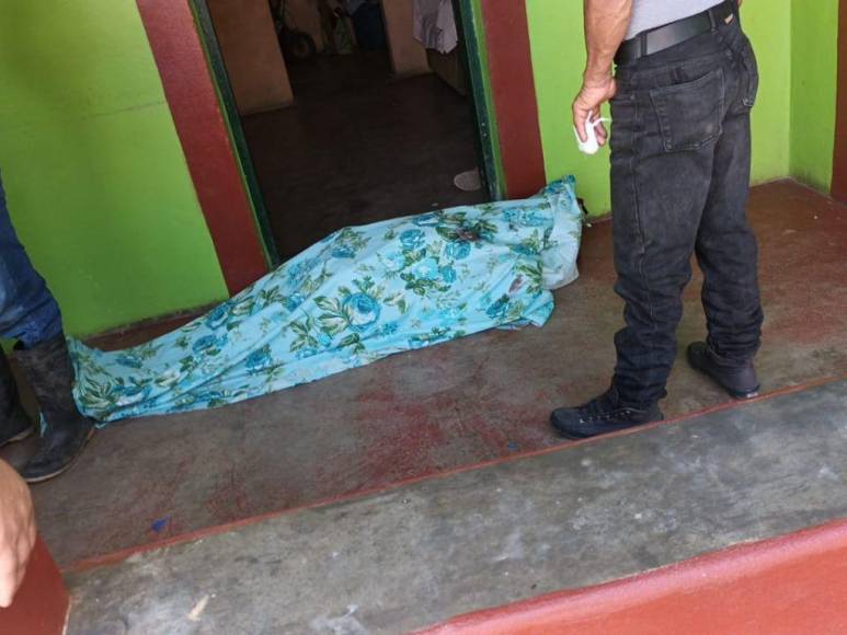 Las dolorosas fotos que dejó masacre en Cayo Blanco, Juticalpa