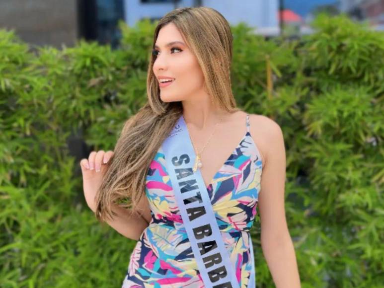 Olga Castillo, la hermosa candidata de Santa Bárbara en Miss Honduras Universo 2024