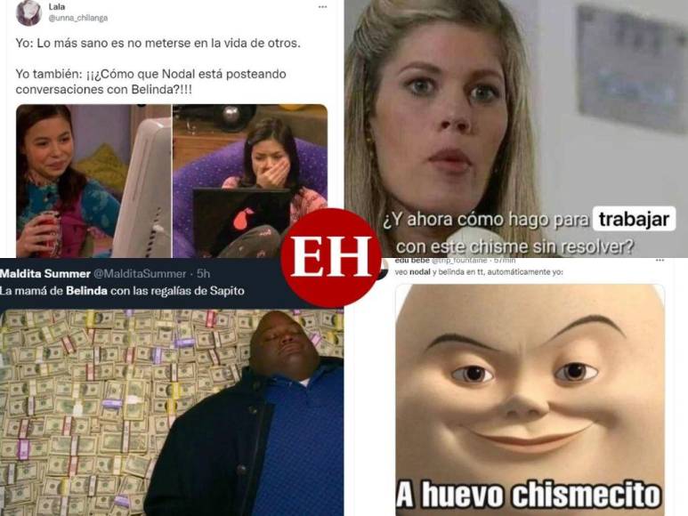 Divertidos memes deja nuevo escándalo de Belinda y Nodal