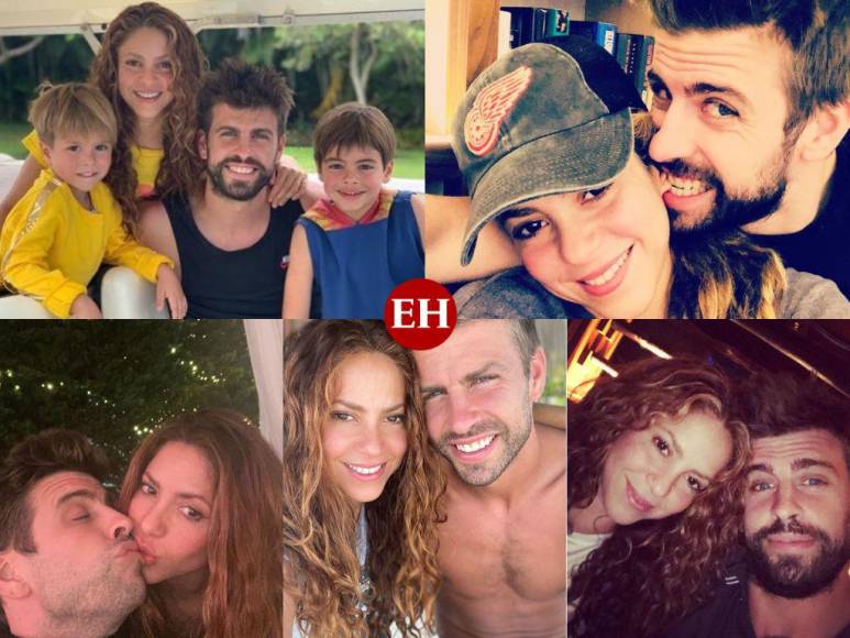 Así ha sido la historia de amor entre Piqué y Shakira a lo largo de estos años