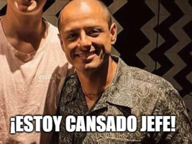 ¡Envejecido! Los memes del cambio del Chicharito Hernández