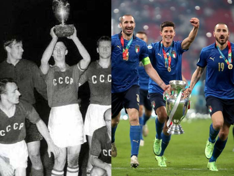De Francia 1960 a Europa 2020: Todos los campeones de la Eurocopa
