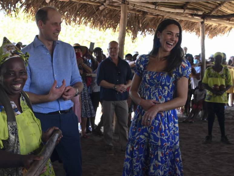 Baile, fiesta y selva maya: Así fue la visita de William y Kate a Belice pese a protestas en su contra