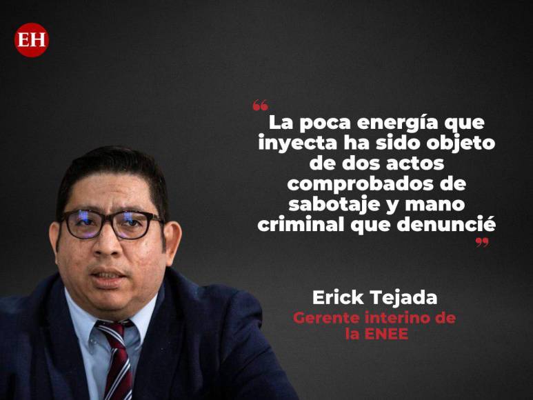 Así explicó Erick Tejada las causas de los apagones planificados en Honduras