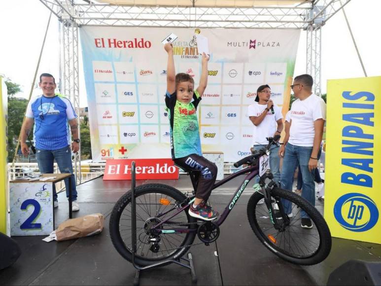 Los rostros de los pequeños campeones de la Vuelta Infantil 2022