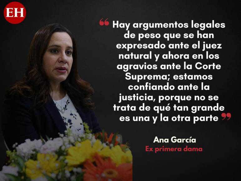 “Si hay un hondureño juzgado, debe ser juzgado en Honduras”: Ana García tras apelación