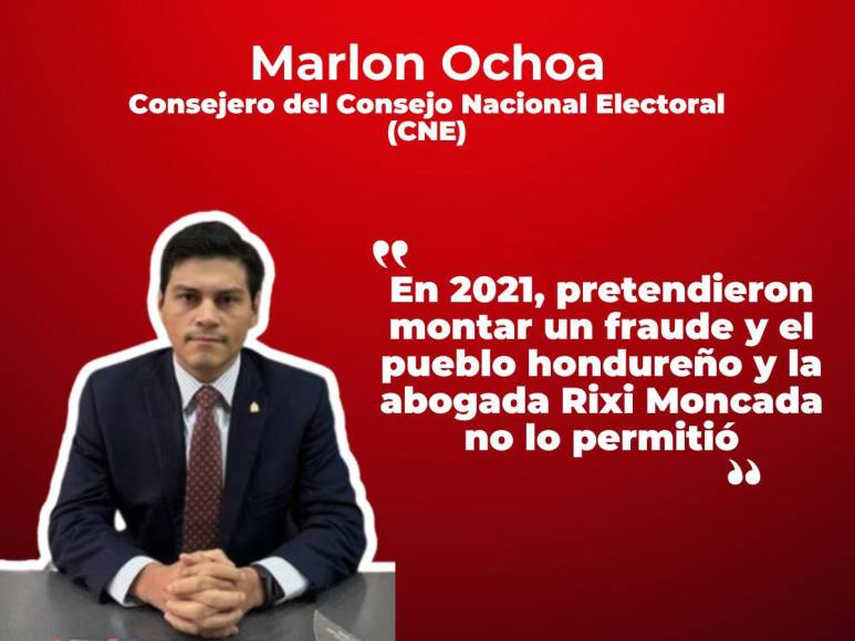 Frases de Marlon Ochoa al conocer que no presidirá el CNE en ningún proceso electoral