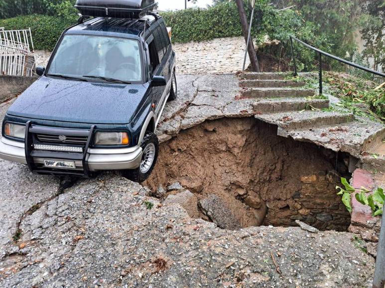 Devastación en fotos: Grecia sufre estragos tras lluvias extremas