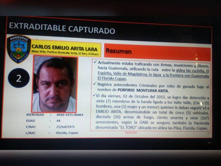 Carlos Emilio Arita, el narco hondureño que creó un cementerio clandestino en Copán