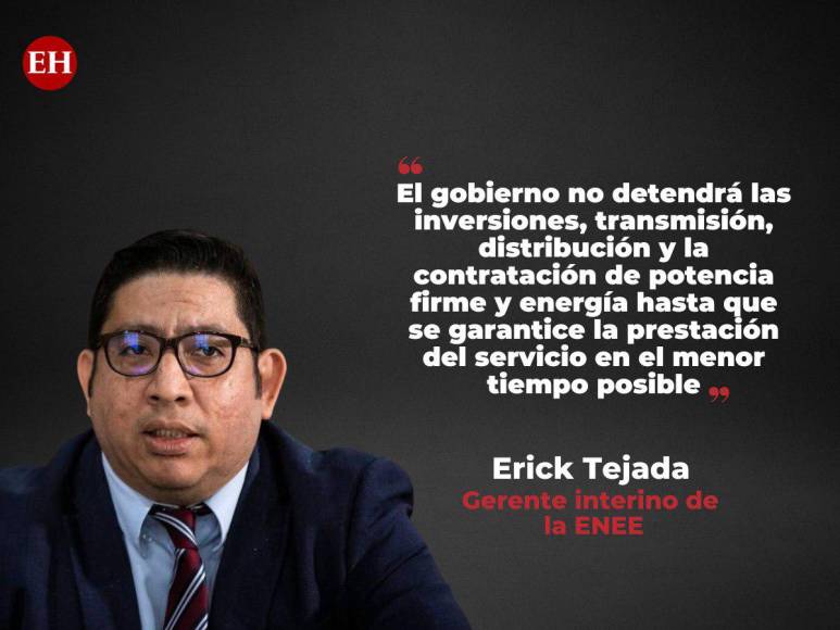 Así explicó Erick Tejada las causas de los apagones planificados en Honduras