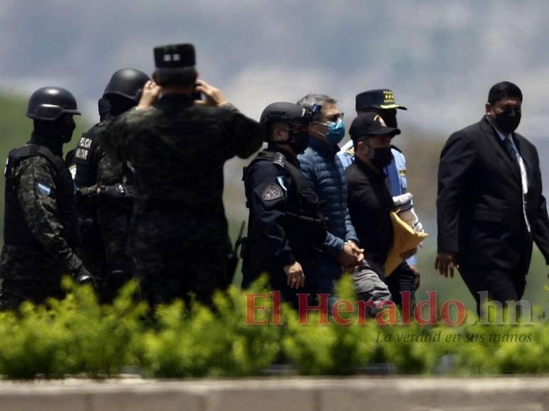 Primera audiencia, búsqueda de fianza y protesta de hondureños: Las primeras 72 horas de JOH en NY