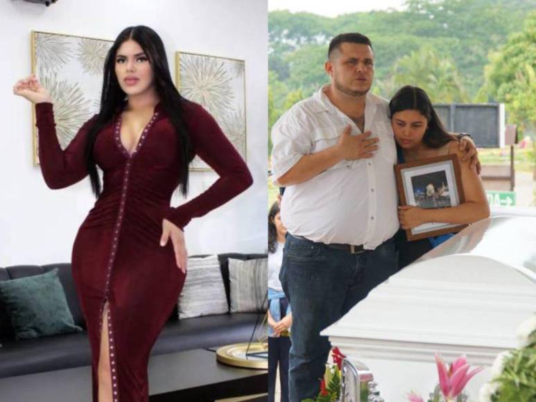 Fotos del funeral de Michelle Viera: estuvo 13 días en coma tras accidente en San Pedro Sula