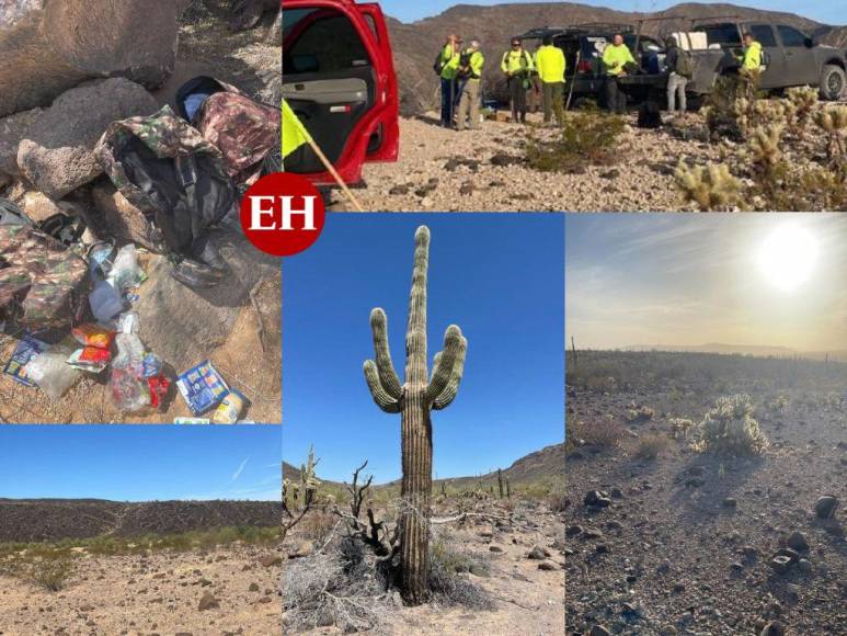 Un sol ardiente, sin agua y sin comida: Así es el desierto que pasan los migrantes en su travesía a EEUU