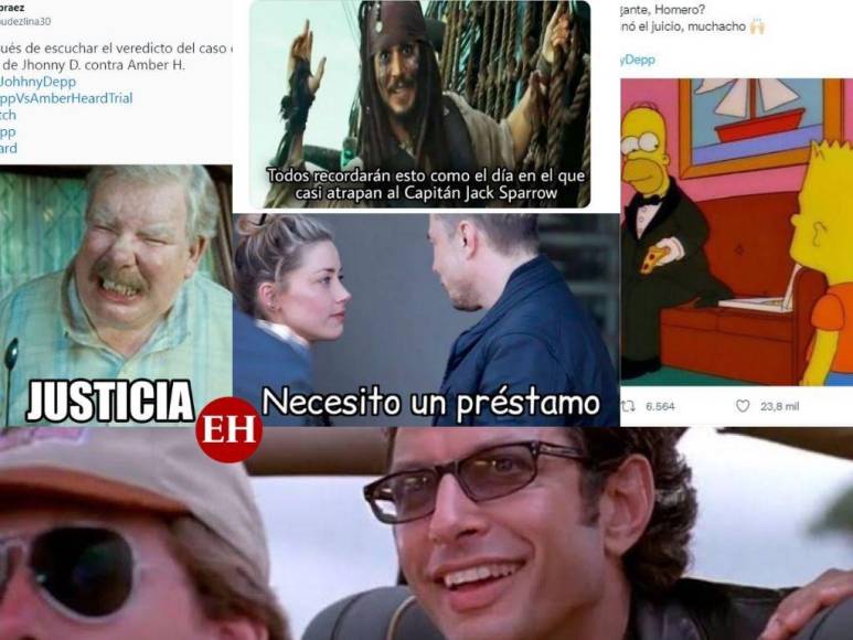 Con divertidos memes internautas reaccionan al triunfo de Johnny Depp