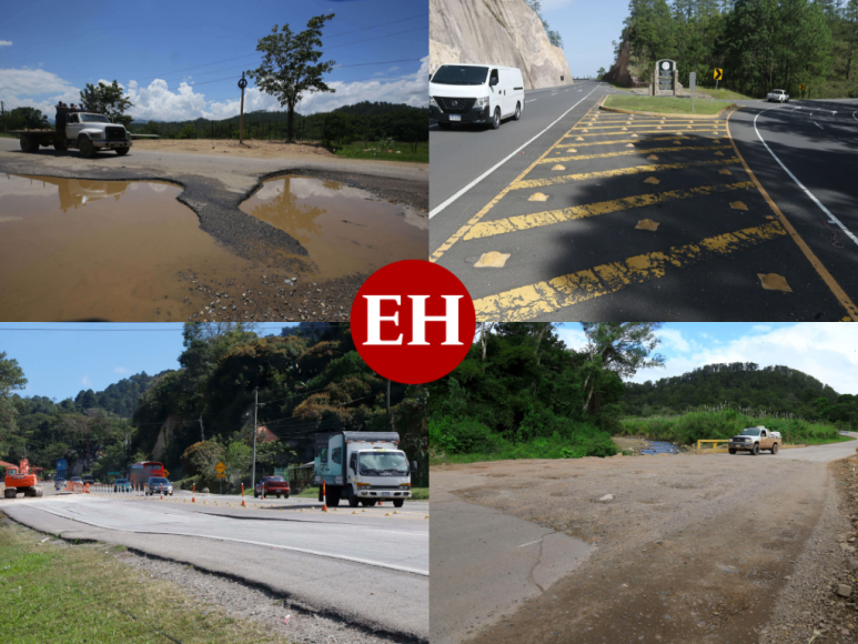 Estado de las carreteras hacia las zonas turísticas de Honduras