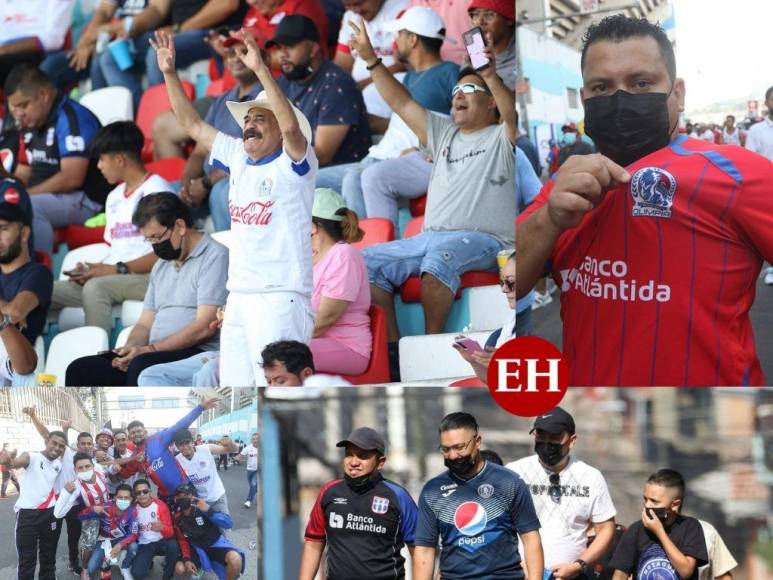 Capitalinos abarrotan el estadio Chelato Uclés para alentar el clásico Olimpia-Motagua