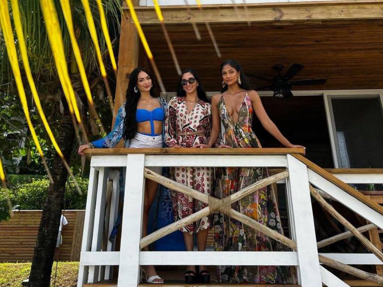 Miss Universo impactada en su visita a Roatán: “No quería salir de este hermoso lugar”